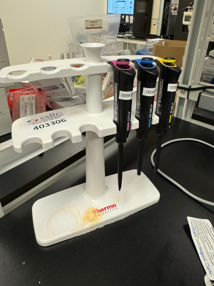 Image of Thermo Finnpipette F2 Single Channel Pipettes - Quantity 3